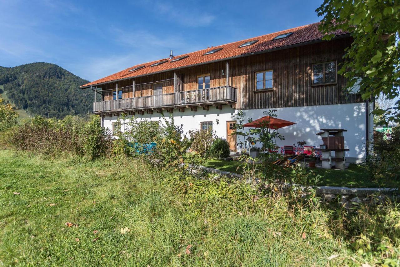 Alpen Chalet Alte Talstation Apartment Lenggries Bagian luar foto