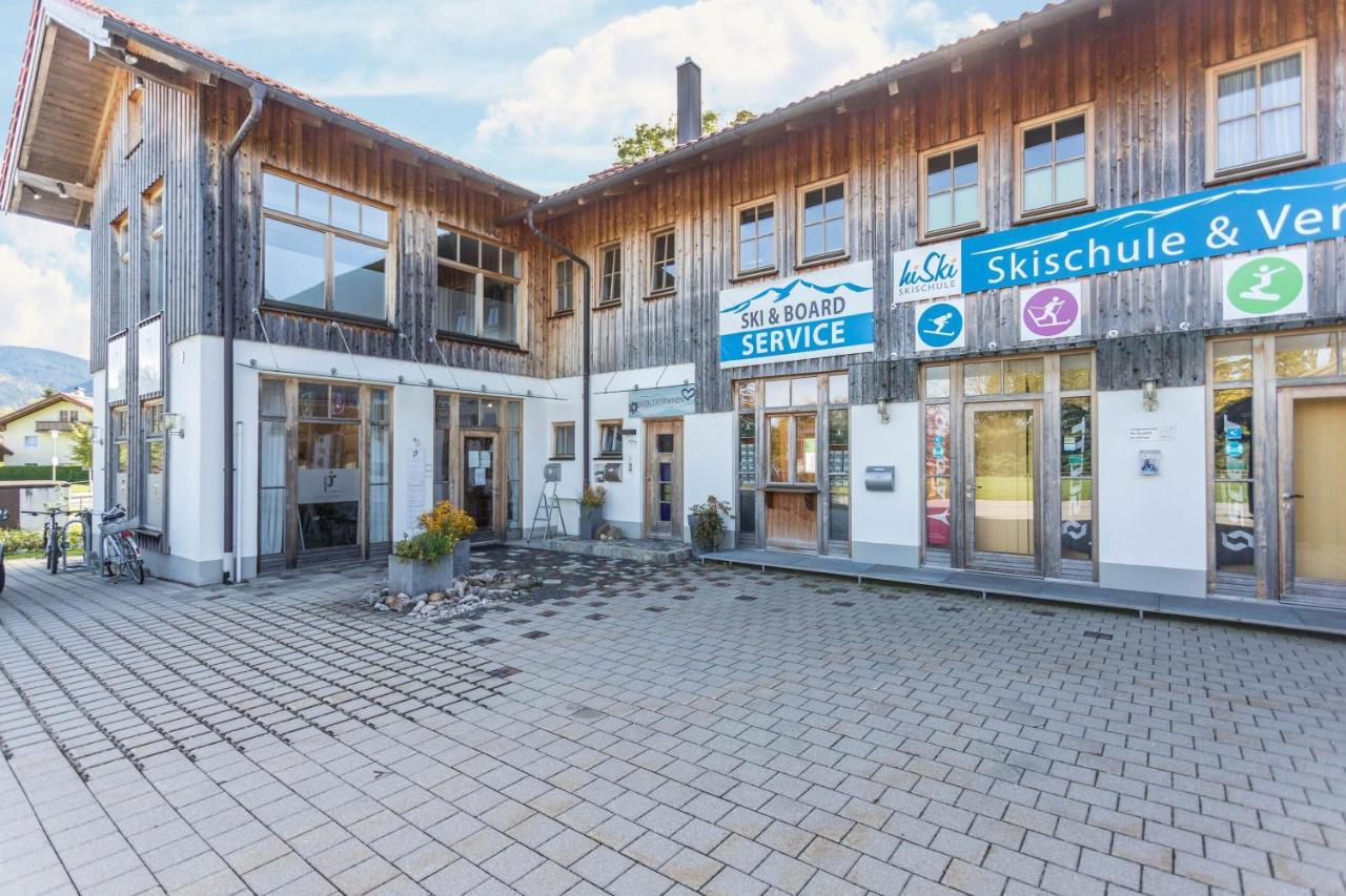 Alpen Chalet Alte Talstation Apartment Lenggries Bagian luar foto